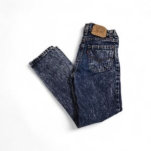 Levi's Orange Tab Vintage Acid Washed Jeans Sz 12 Slim 24 x 26.5